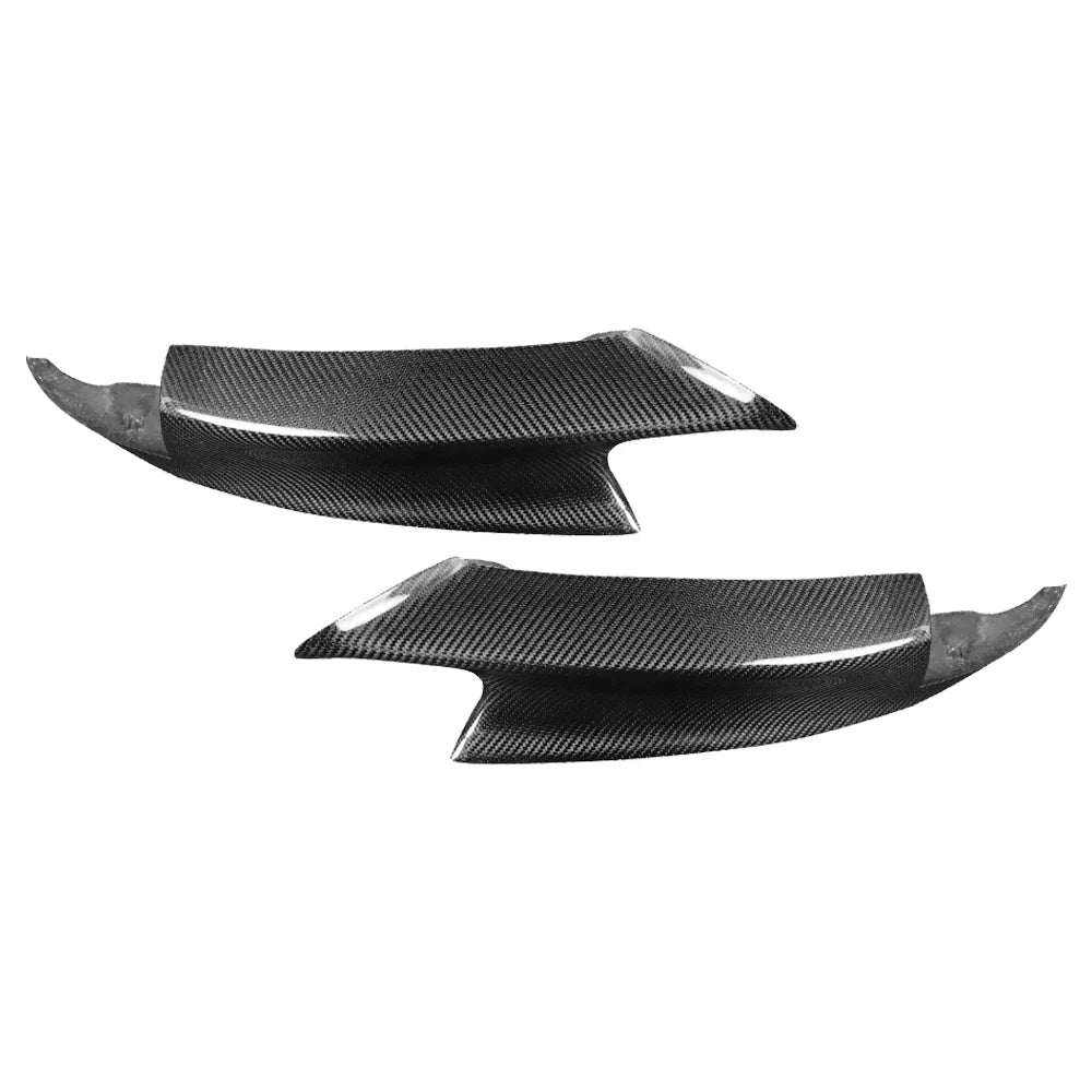 Dry Carbon Fiber Front Bumper Spoiler Air Knife Panel for BMW E92/E93 M3 (2007–2013)