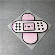 Pink Band Aid Injury Lovely Stickers