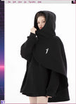ARENS Fashion Cloak Hoodies