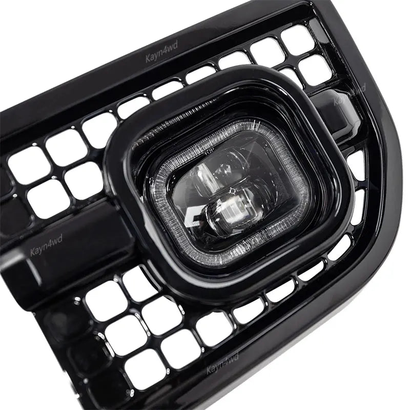Off Road 4x4 Front Square DRL LED Fog Light Daytime Running Lamp For 2020-2025 Land Rover Defender 90 110 130