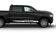 Dodge RAM 1500 2500 3500 Rebel Pickup Door Side Skirt Stickers