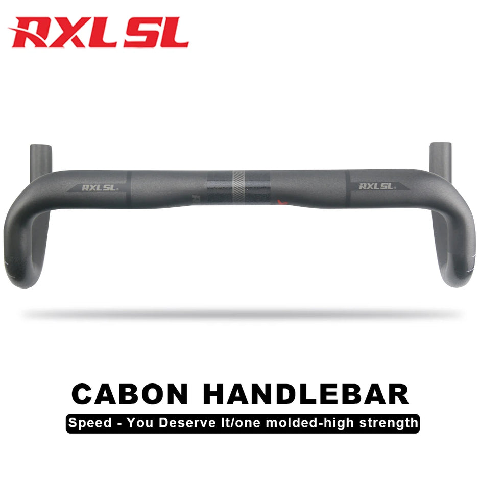 RXL SL Carbon Drop Bar Road Bike Handlebar – 31.8mm, 380–440mm