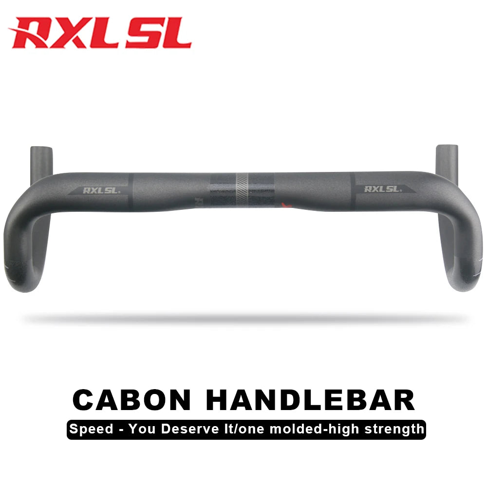 RXL SL Carbon Drop Bar Road Bike Handlebar – 31.8mm, 380–440mm