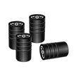 Toyota Aluminum Alloy Tire Valve Caps – 4PCS