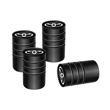 Toyota Aluminum Alloy Tire Valve Caps – 4PCS - product image 2 - Droppi UAE