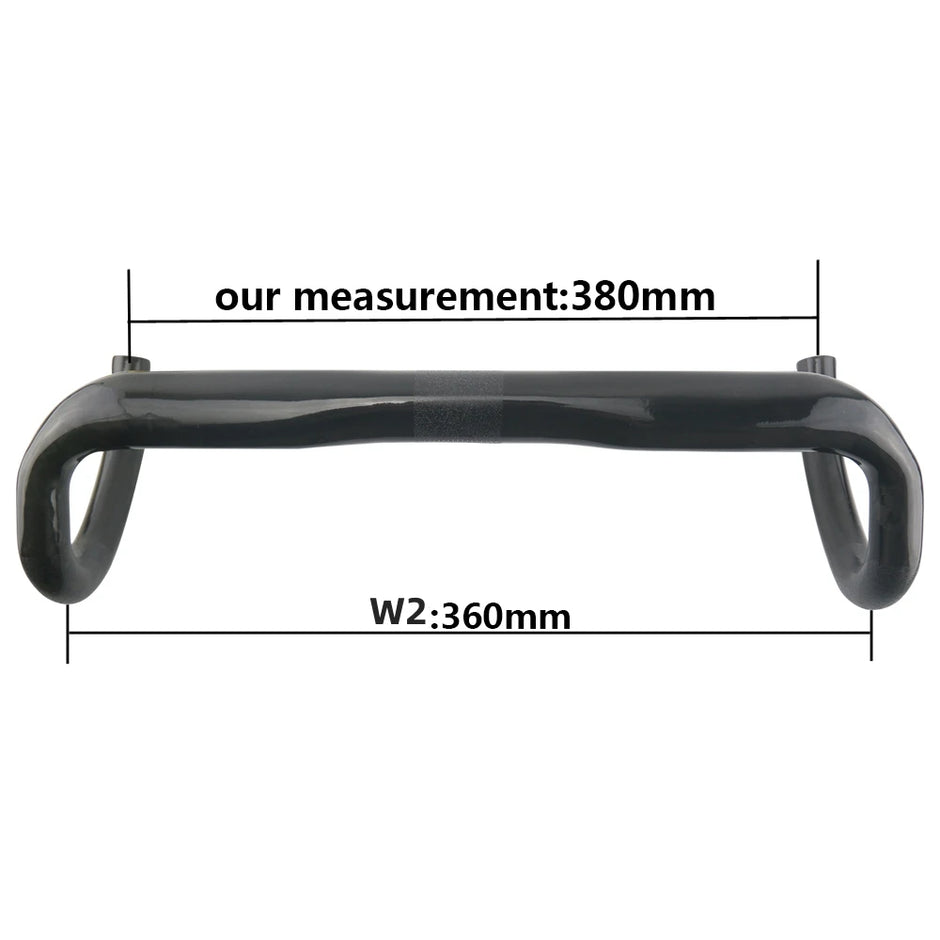 RXL SL Carbon Drop Bar Road Bike Handlebar – 31.8mm, 380–440mm