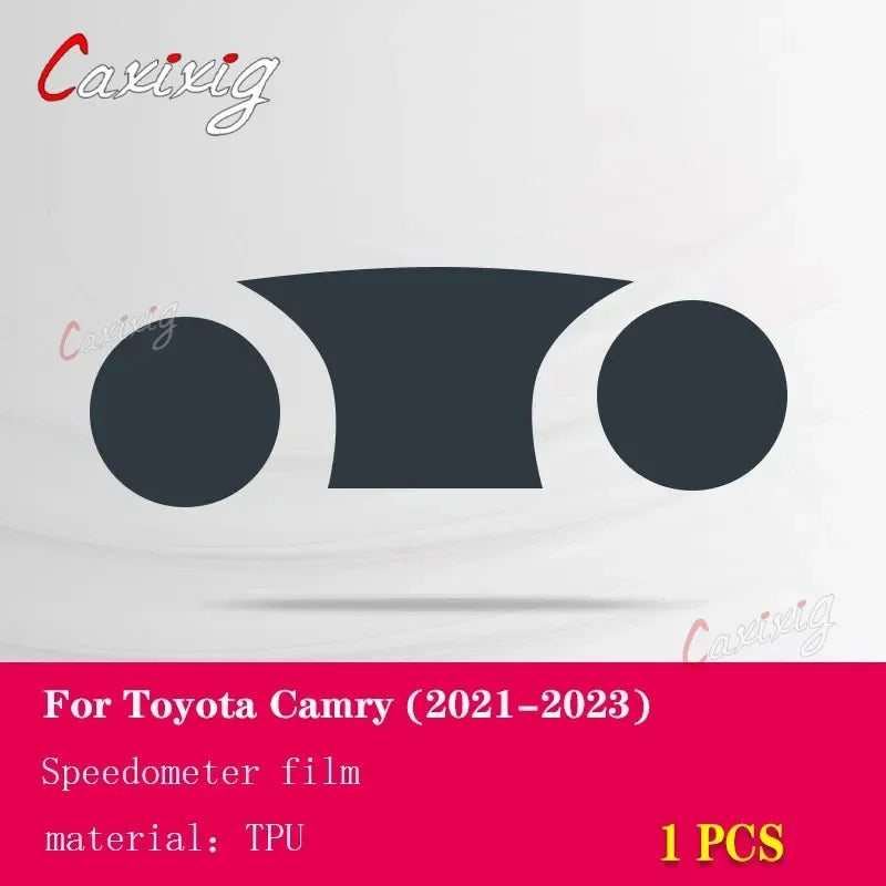 Toyota Camry 2021–2023 Center Console TPU Protective Film