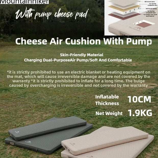 MOUNTAINHIKER Self-Inflating Camping Mattress – Single & Double - Outdoor Gear - Droppi UAE