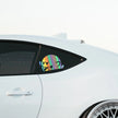 Car Sticker BOO GHOST PEEKER Vinyl Decal