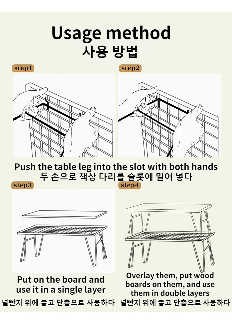MOUNTAINHIKER Telescopic Folding Round Table