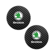 2pcs Black Interior Rubber Pads for Skoda Octavia, Kodiaq, Fabia, Superb, Karoq, Yeti, Rapid (Mk3 VRS)
