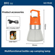 MOUNTAINHIKER GOPEAK 450mAH Atmosphere Light Outdoor Camping Hiking Water Bottle