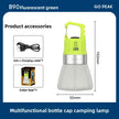 MOUNTAINHIKER GOPEAK 450mAH Atmosphere Light Outdoor Camping Hiking Water Bottle