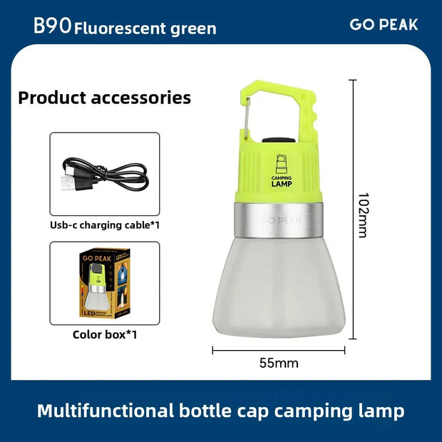 MOUNTAINHIKER GOPEAK 450mAH Atmosphere Light Outdoor Camping Hiking Water Bottle