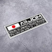JDM OSAKA Performance sticker