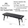 MOUNTAINHIKER 5-Unit IGT Picnic Camping Table