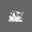 Pokemon Vinyl Decal Gangar