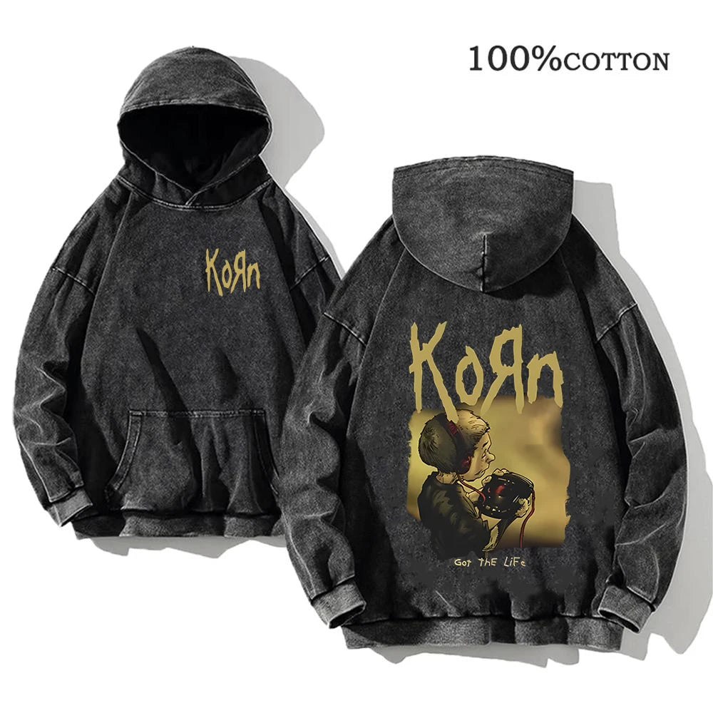 Korn Rock Band World Tour Hoodies