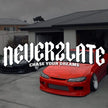 NEVER 2 LATE JDM STYLE DECAL