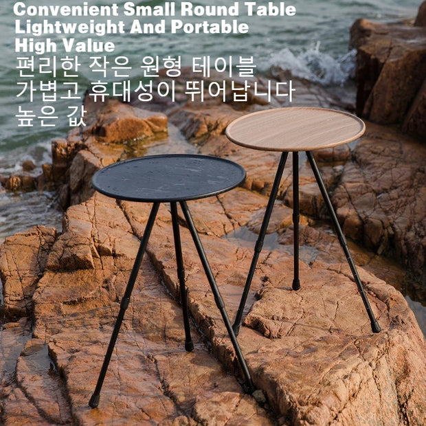 MOUNTAINHIKER Telescopic Folding Round Table