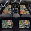 4Pcs/Set Bohemian Car Floor Mats Heavy Duty Rubber Back Car Floor Protector