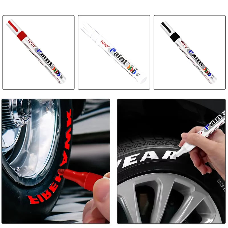 Waterproof Tire Paint Pen Marker for BMW