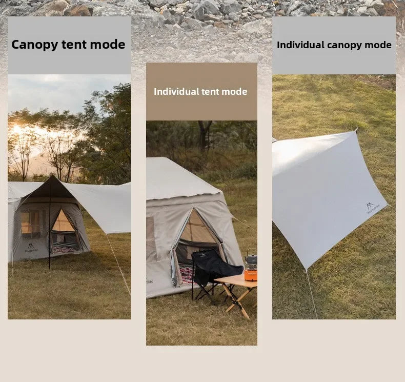 MOUNTAINHIKER Outdoor Camping Tent – Manual Inflation