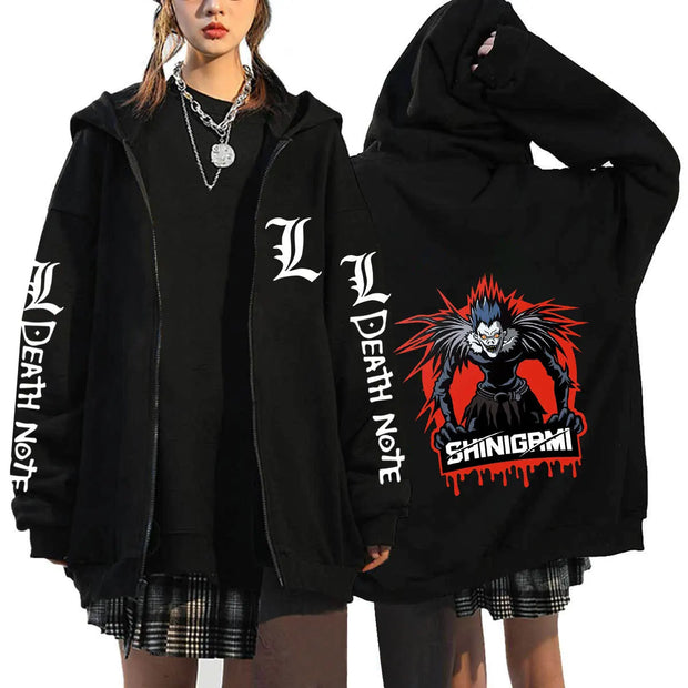 Death Note Printed Hoodie