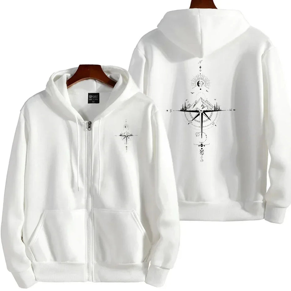 Vintage Compass  Hoodies