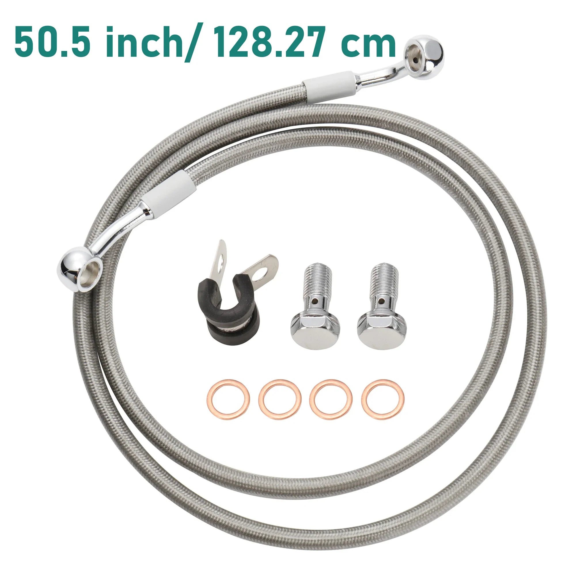 Stainless Steel Braided Brake Lines for Harley 2004-Up