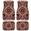 Antique Oriental Turkish Persian Carpet Car Floor Mats 4-Piece