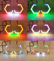 RGB Halo Angel Eyes LED Rings with RF Remote for Nissan 350Z/370Z (Z33/Z34)