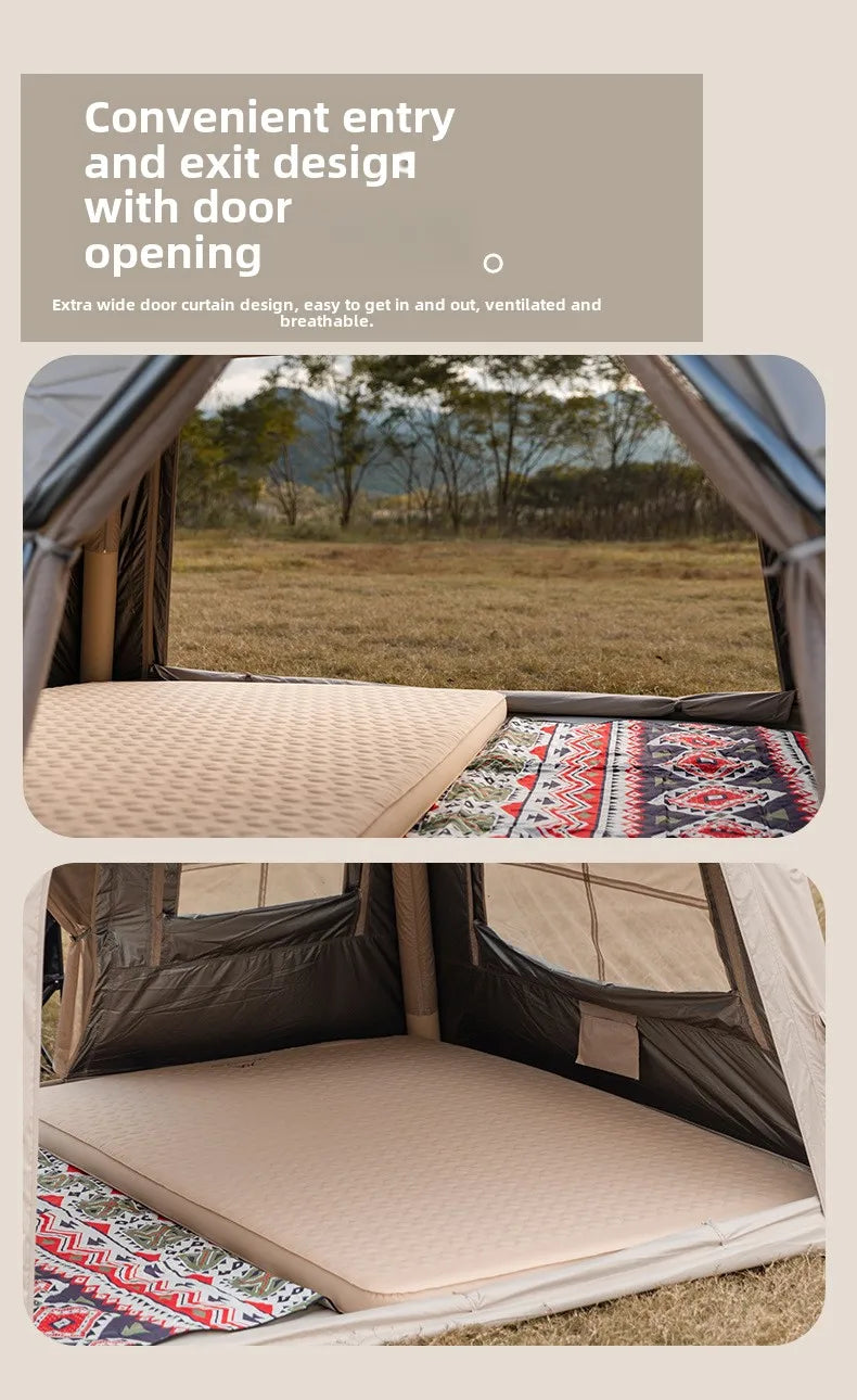 MOUNTAINHIKER Outdoor Camping Tent – Manual Inflation