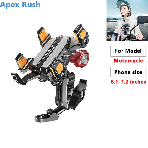 Apex Rush 2025 New Motorcycle  Phone Holder