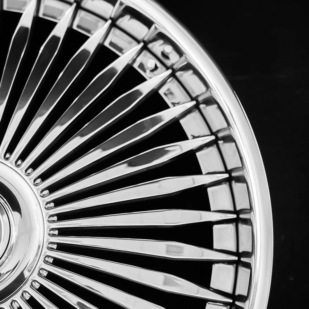 JZ CNC Custom 2-Piece Forged Alloy Wheels