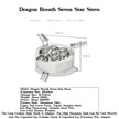 MOUNTAINHIKER Burner 6800W 12800W 18000W Gas Stove