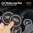 Audi Car Coaster Cup Holder Anti-Slip Pad – Silica Gel Waterproof