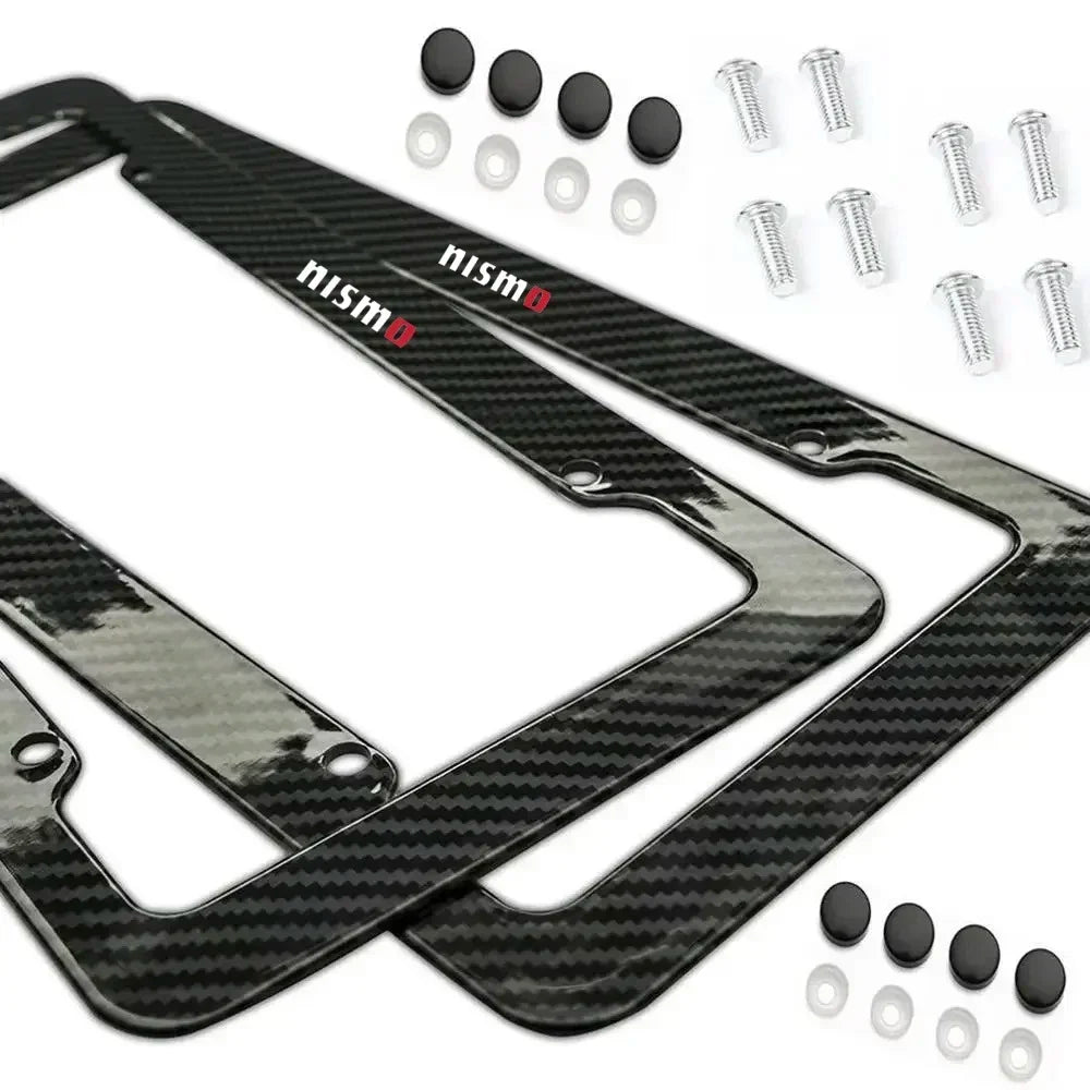 carbon fiber license plate frame Nismo