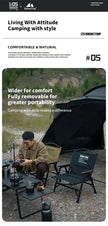 ShineTrip Outdoor Tactical Camping Chair