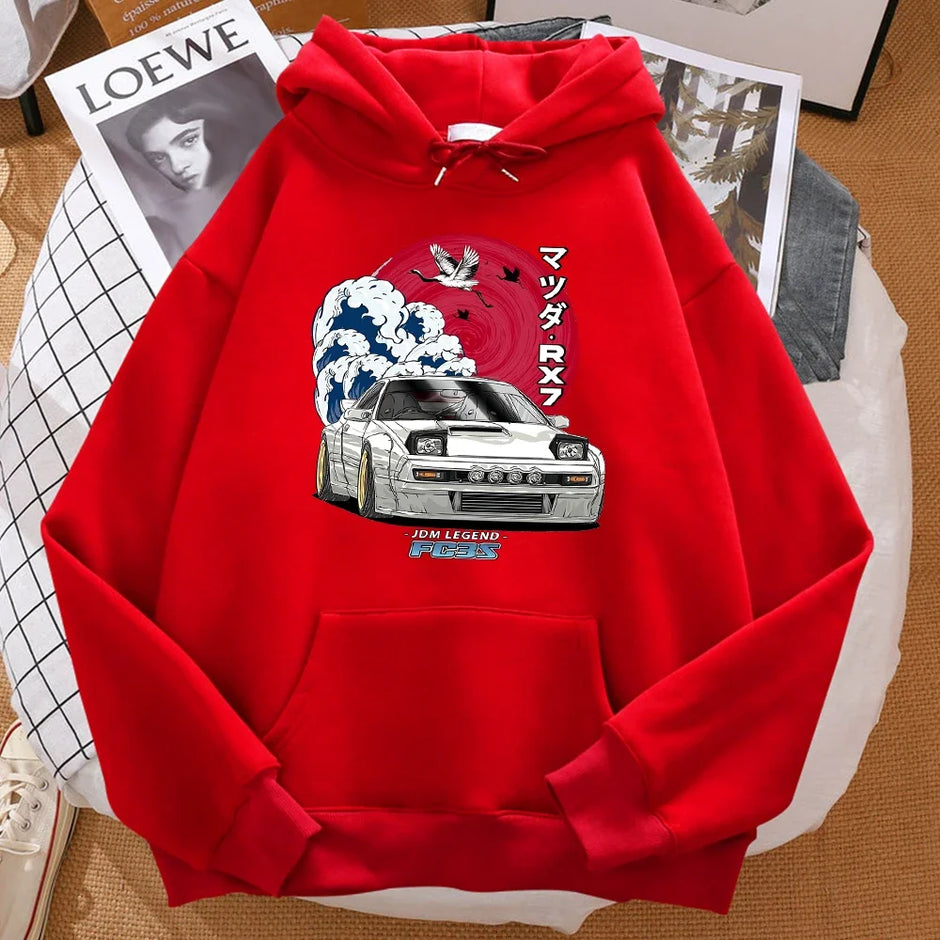 Mazda Miata gang hoodie