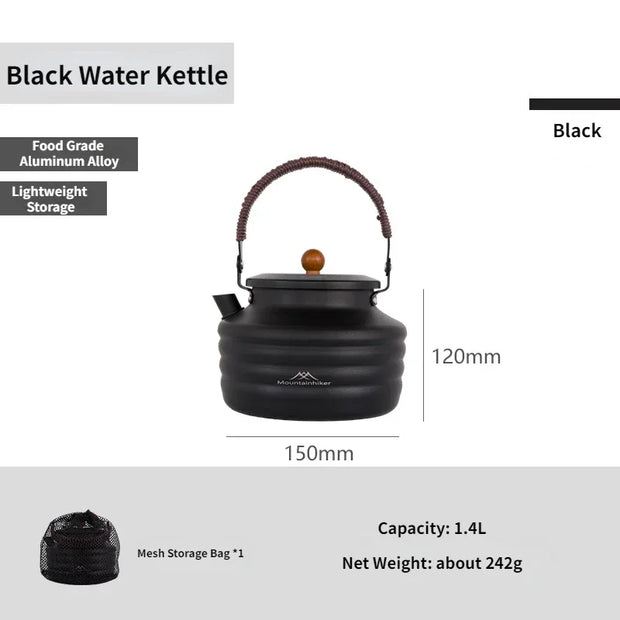 MOUNTAINHIKER 1.4L Camping Water Kettle