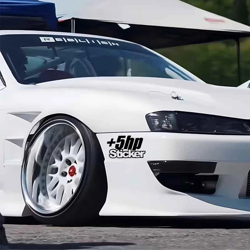 ”+5hp Sticker“decal