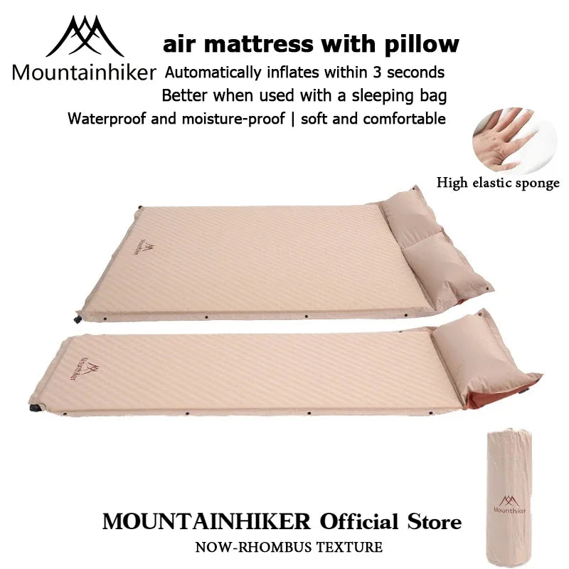 MOUNTAINHIKER 5cm Camping Self-Inflating Mattress Ultra -thick