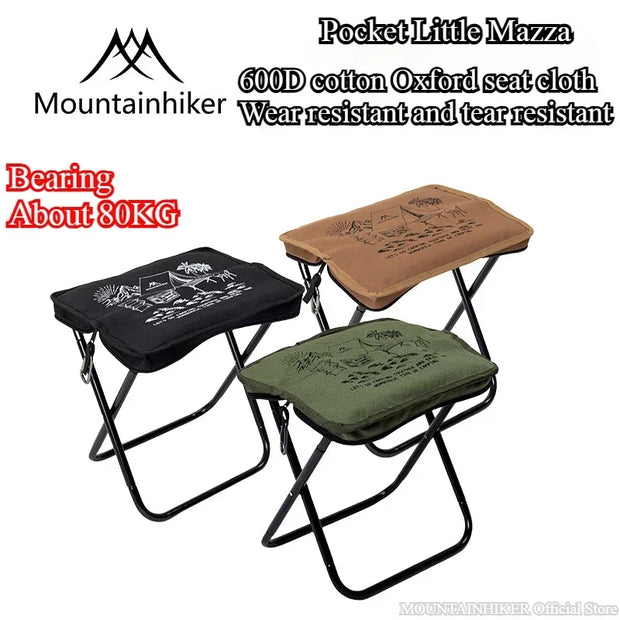 MOUNTAINHIKER C Portable Folding Stool Ultra-light - Outdoor Gear - Droppi UAE