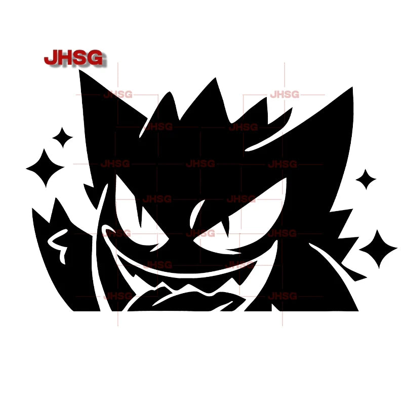 Japanese anime car stickers