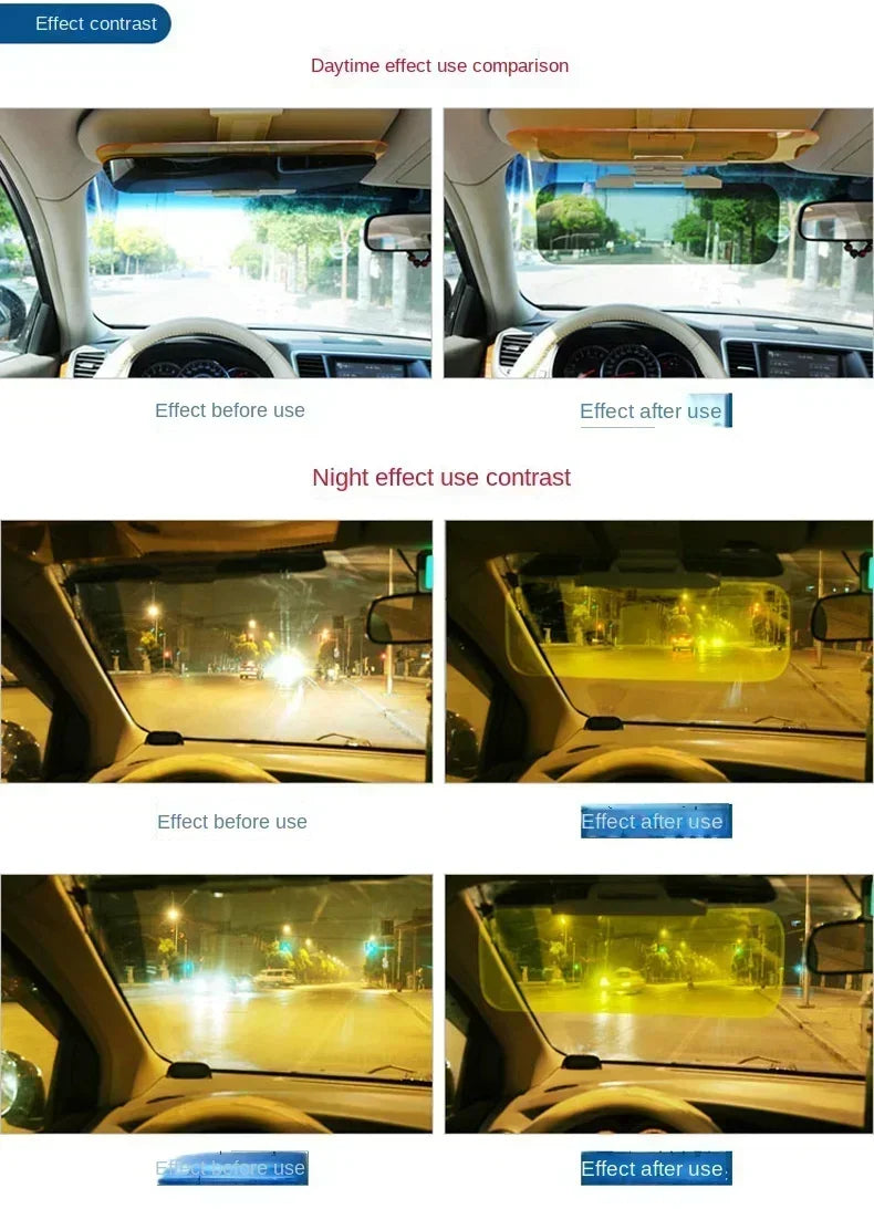 1pc Car Sun Visor UV Blocking