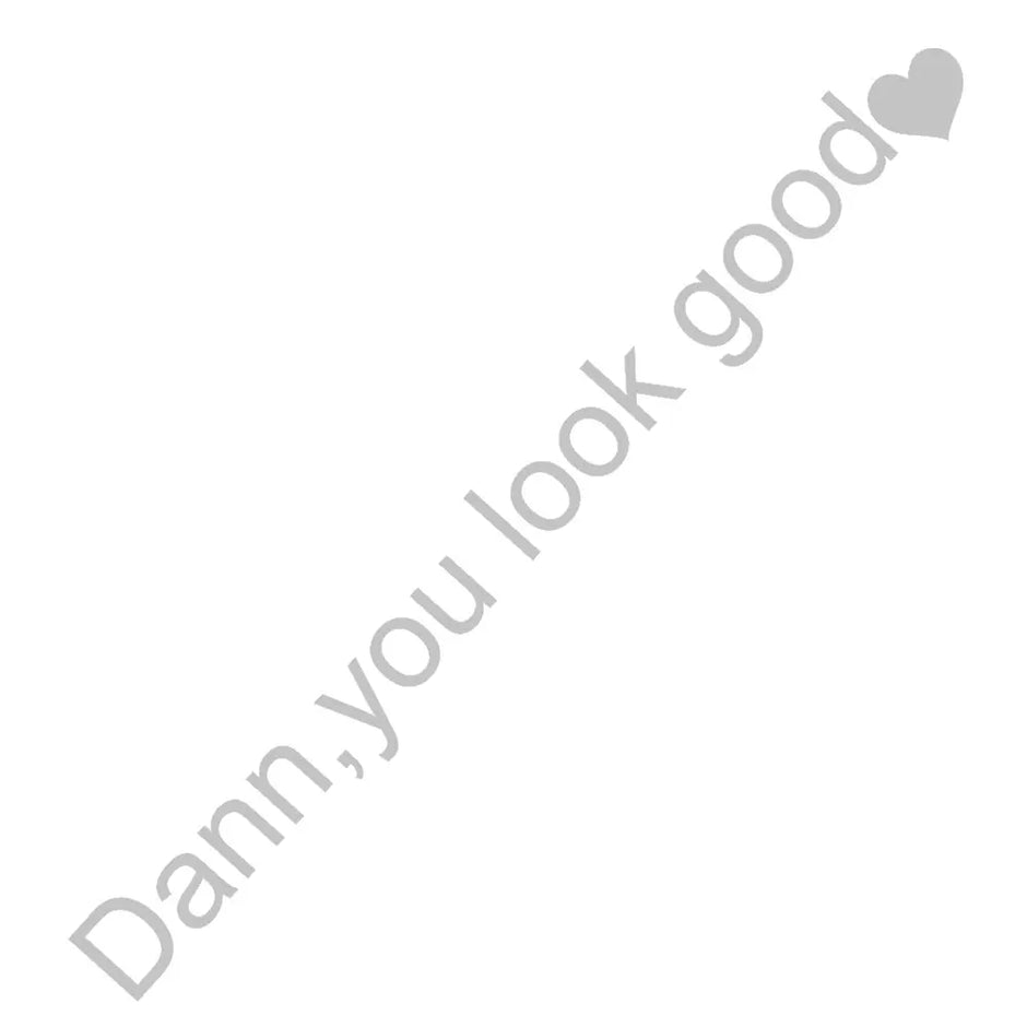 Dann You Look Good Decoration Rear View Mirror
