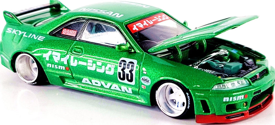Mini GT x Kaido 1:64 GT-R (R33) HKS Diecast Model Car