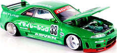 Mini GT x Kaido 1:64 GT-R (R33) HKS Diecast Model Car