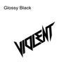 VIOLENT Car Stickers